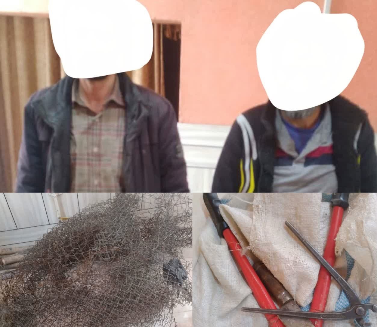 دستگیری سارقان باغات و مزارع کشاورزی در فریدن