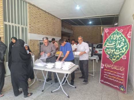 توزیع ۴۸ بسته معیشتی همراه با هزار پرس غذای گرم بین مددجویان فلاورجان