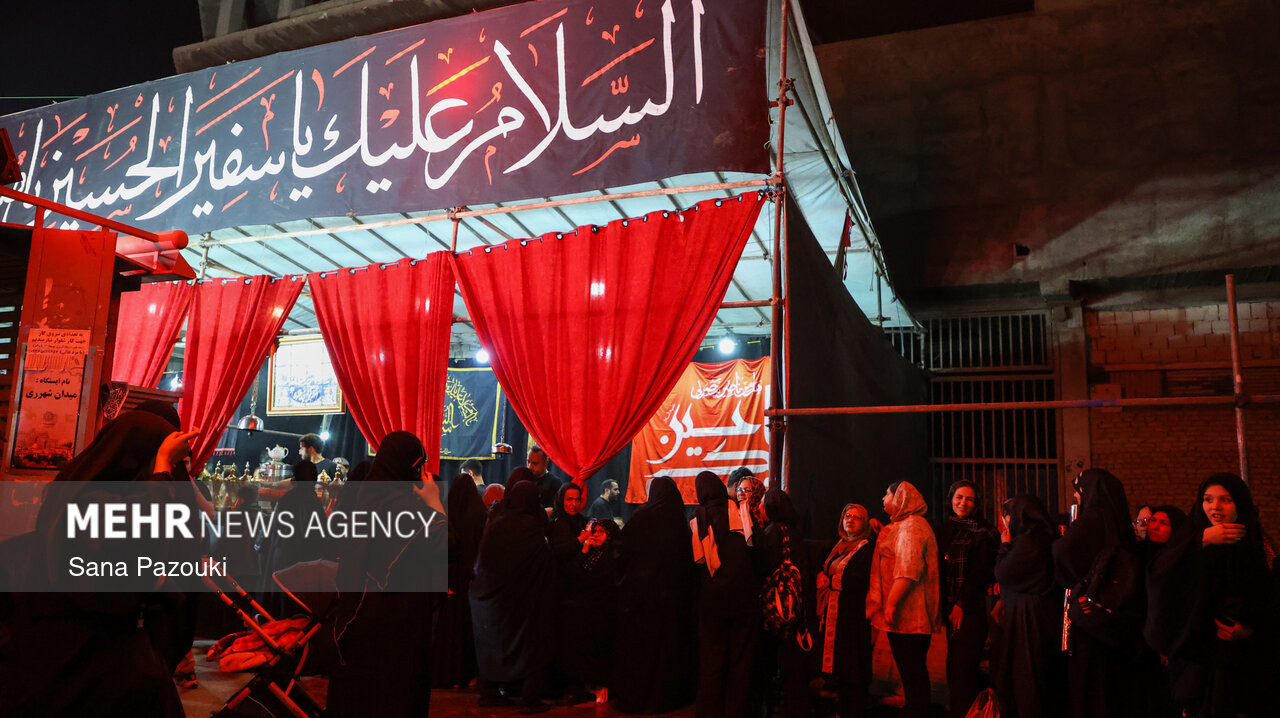 آئین چاووش محرم در آران و بیدگل