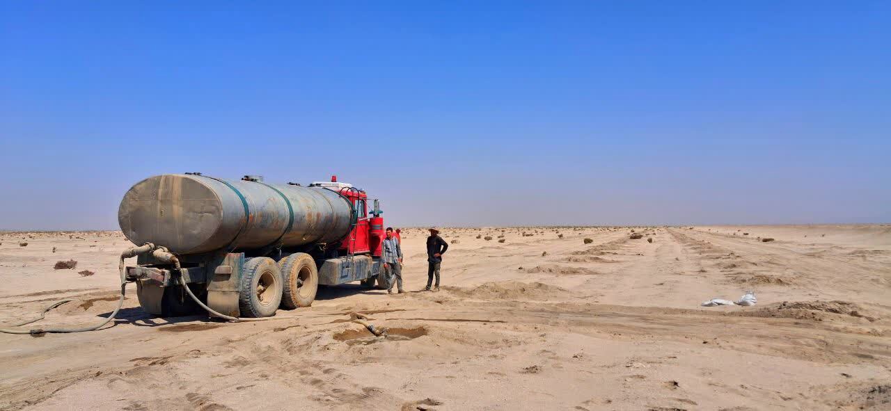 افتتاح طرح مشارکتی بیابان‌زدایی دشت سجزی در ۵۴۰ هکتار