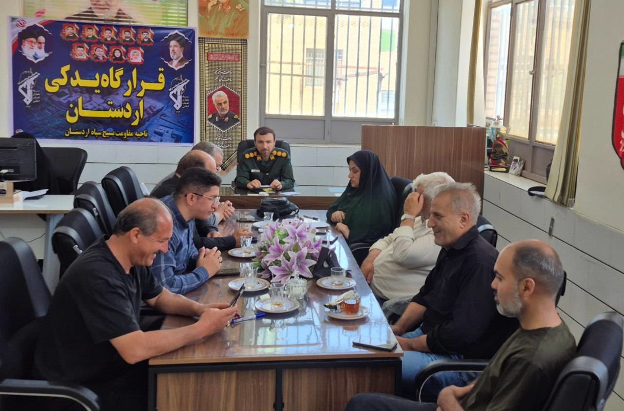 برپایی ۴ موکب جهادی در محور اردستان - نایین