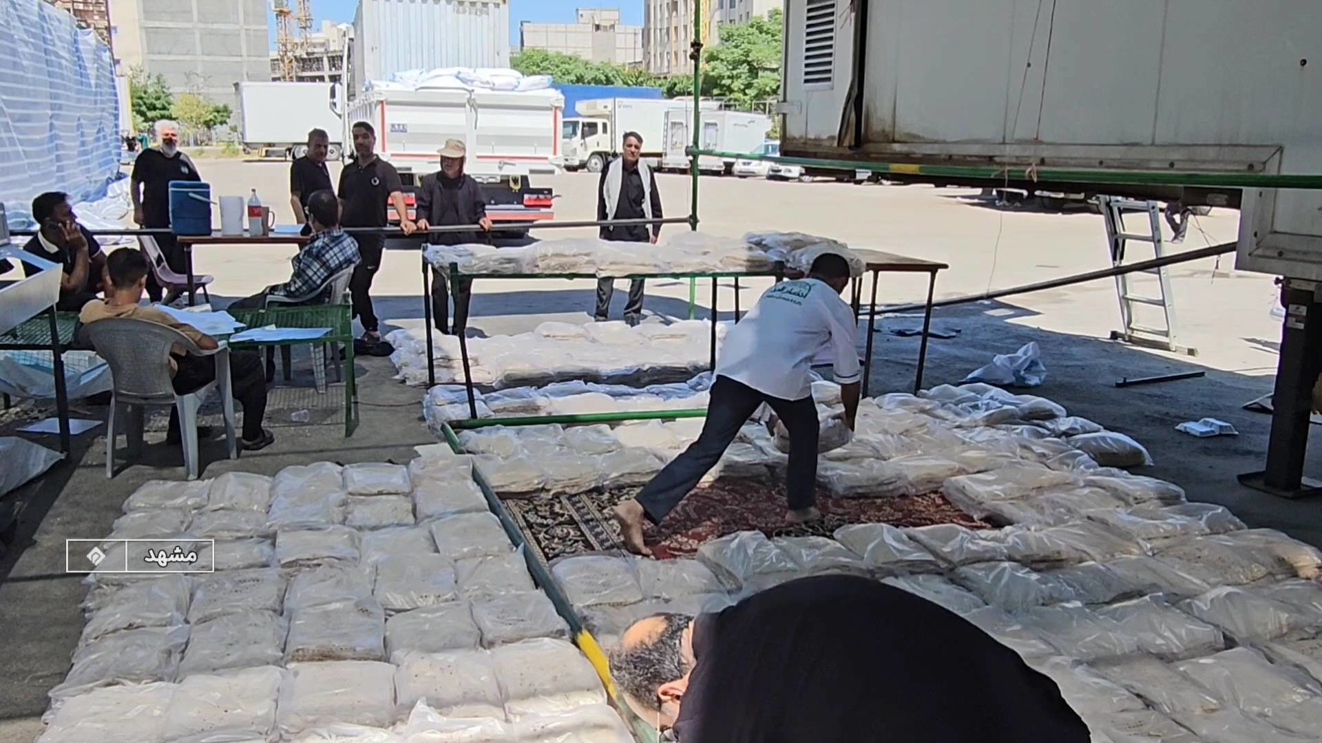 از پشتیبانی قرارگاه مالک اشتر اصفهان تااعزام زائر از خوروبیابانک به مشهد