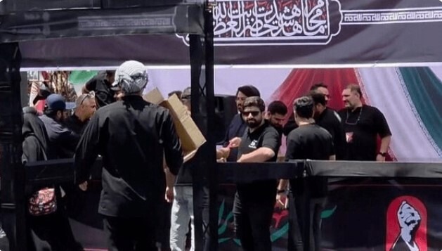 خدمت رسانی ۵۸ موکب اصفهان به زائران در مشهد