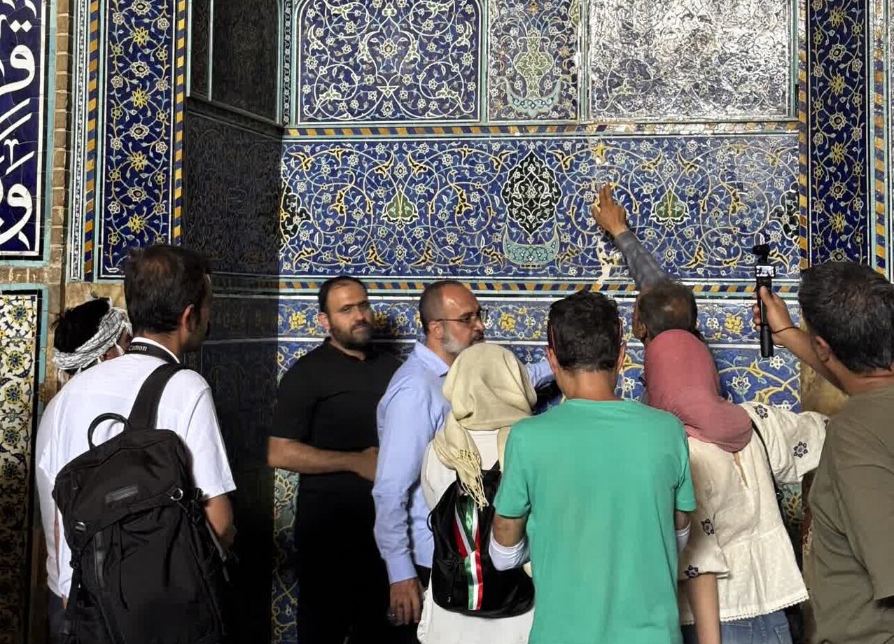 ترک‌های مسجد جامع عباسی و هشدارجهانی؛روایتی از زخم جنگ بر میراث اصفهان