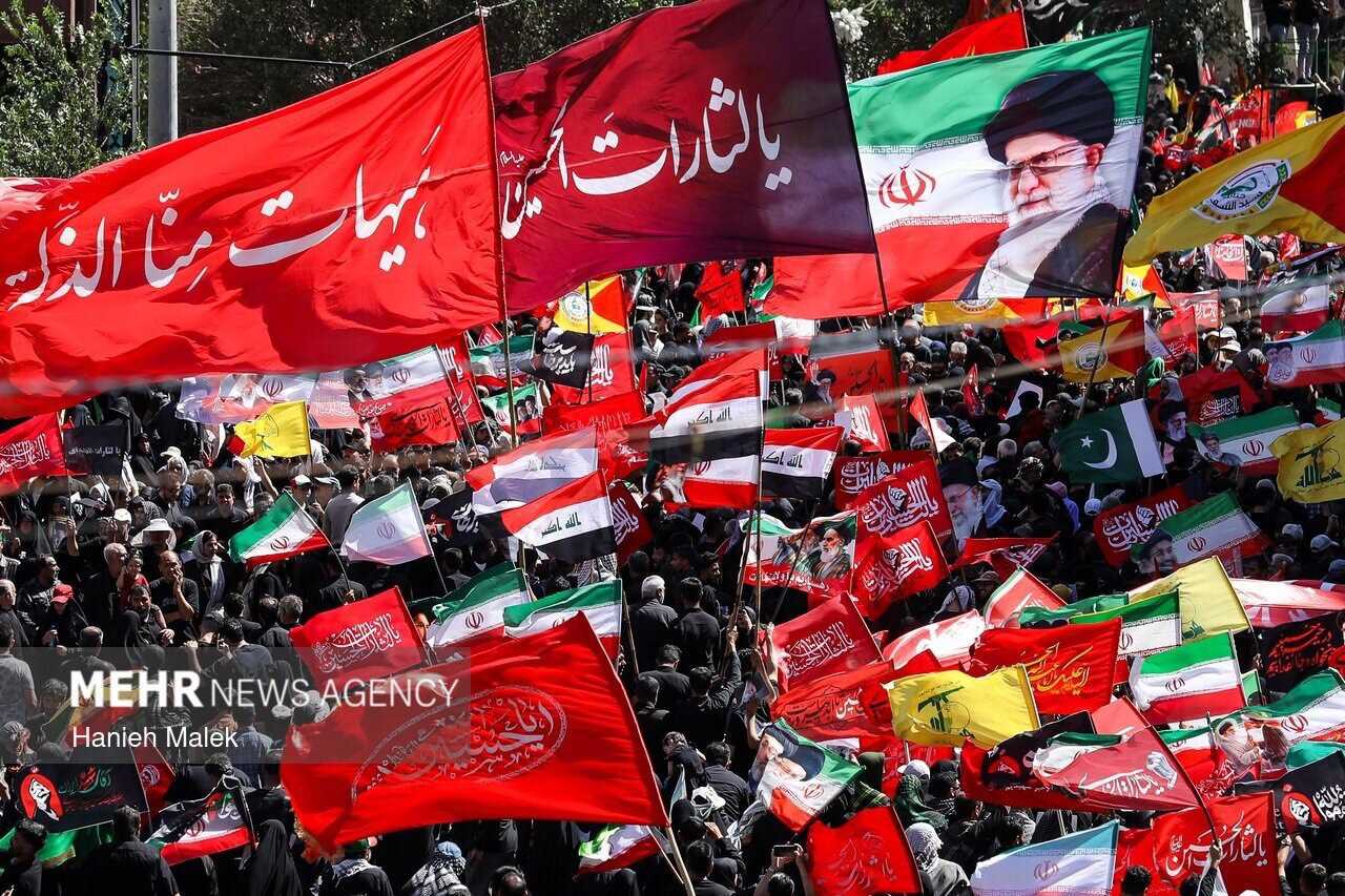 عرب‌سعیدی: انتقام خون رهبر شهید مطالبه عمومی ملت ایران است