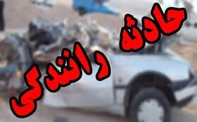 ۶ مصدوم در واژگونی پراید در محور شهرضا - اصفهان