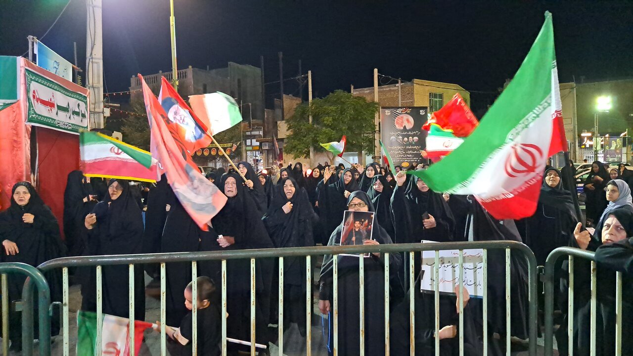 یکصد و سی و نهمین شب تجمع حماسی مردم اردستان
