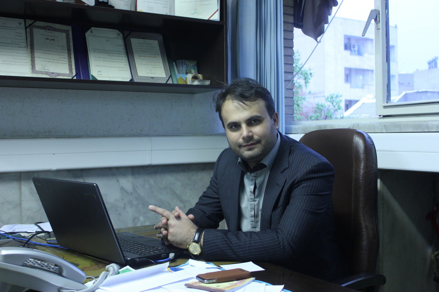 موکب امامزاده احمد تیران در مرز مهران مستقر می‌شود