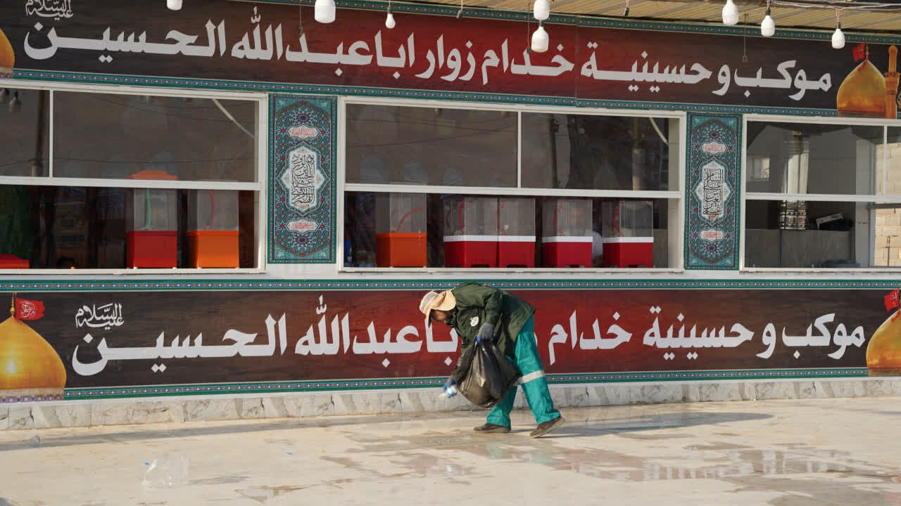 ۱۰ موکب به زائران اربعین در فریدن خدمت‌رسانی می‌کند