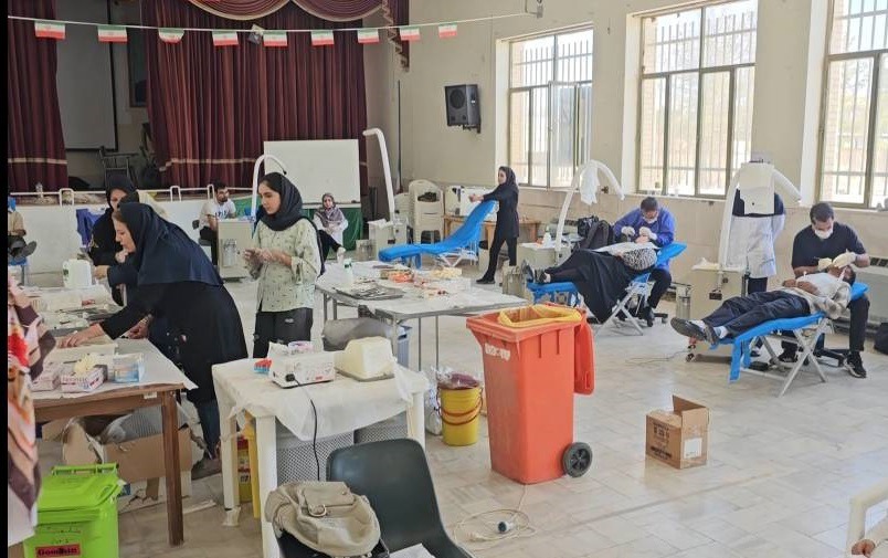 خدمات دندانپزشکی رایگان جهادگران در کوهپایه