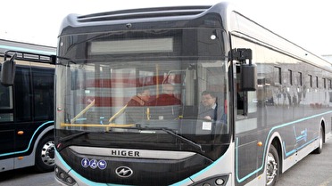 آغاز مسافرگیری اتوبوس‌های برقی در مسیر BRT تبریز