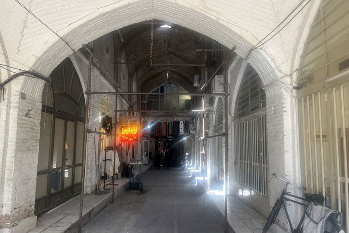 آغاز مرمت بخشی از بازار تاریخی اصفهان