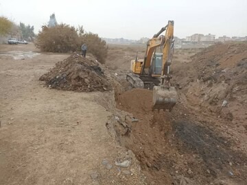 لایروبی مسیل ها و جمع آوری نخاله ها در استان اصفهان