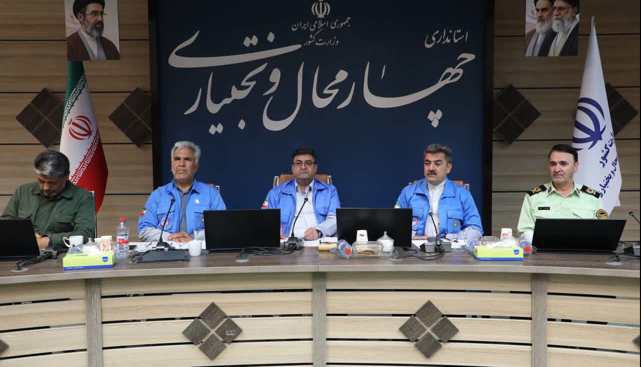 استاندار: ستاد مدیریت بحران استانداری چهارمحال و بختیاری به حالت آماده‌باش کامل درآمد