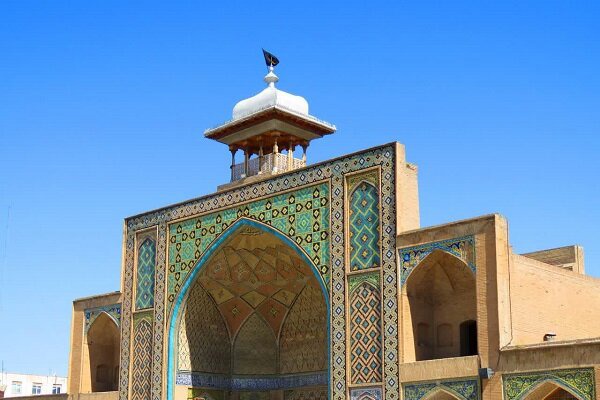 کاشی‌کاری‌های مسجدالنبی قزوین مرمت شد