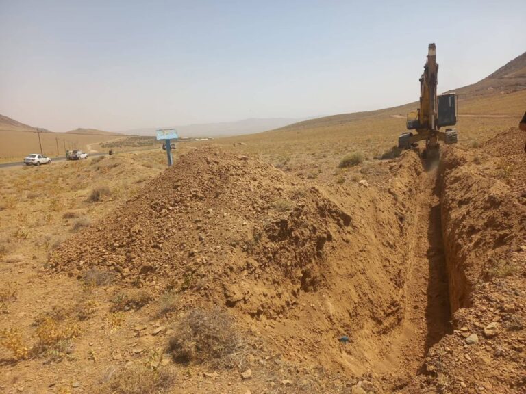 اتصال روستای خُم‌پیچ خوانسار به منابع پایدار آب شرب