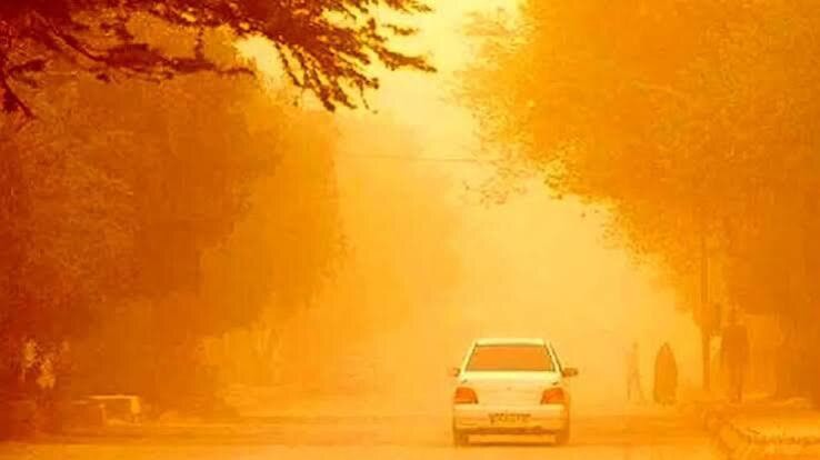 بیشینه سرعت باد ایستگاه‌های هواشناسی استان یزد