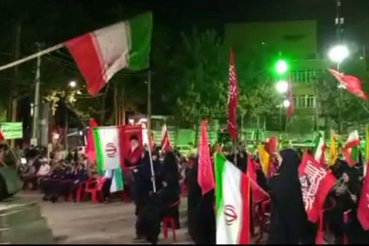 خوانسار در شب‌های میدان؛ هم‌صدایی مردم با آرمان‌های ایران