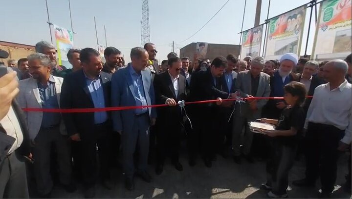 بهره‌برداری از ۲۸ واحد مسکونی و طرح هادی در روستای تتنک قزوین
