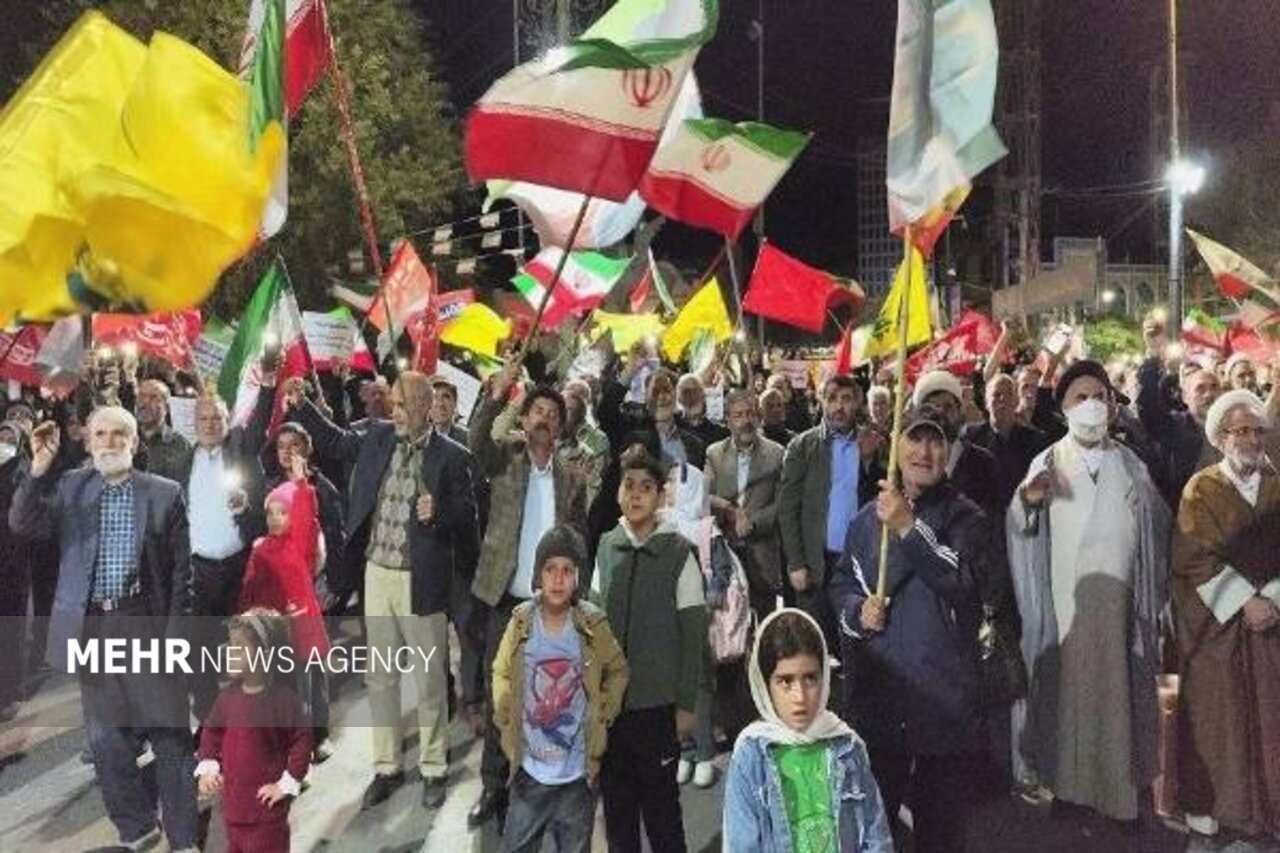 شب ۲۲۹ تجمع حماسی ملت مبعوث‌شده اردستان