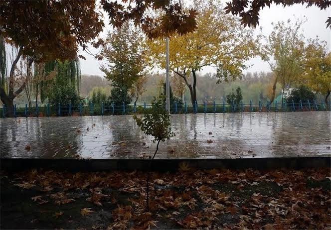 آسمان اصفهان بارانی می‌شود