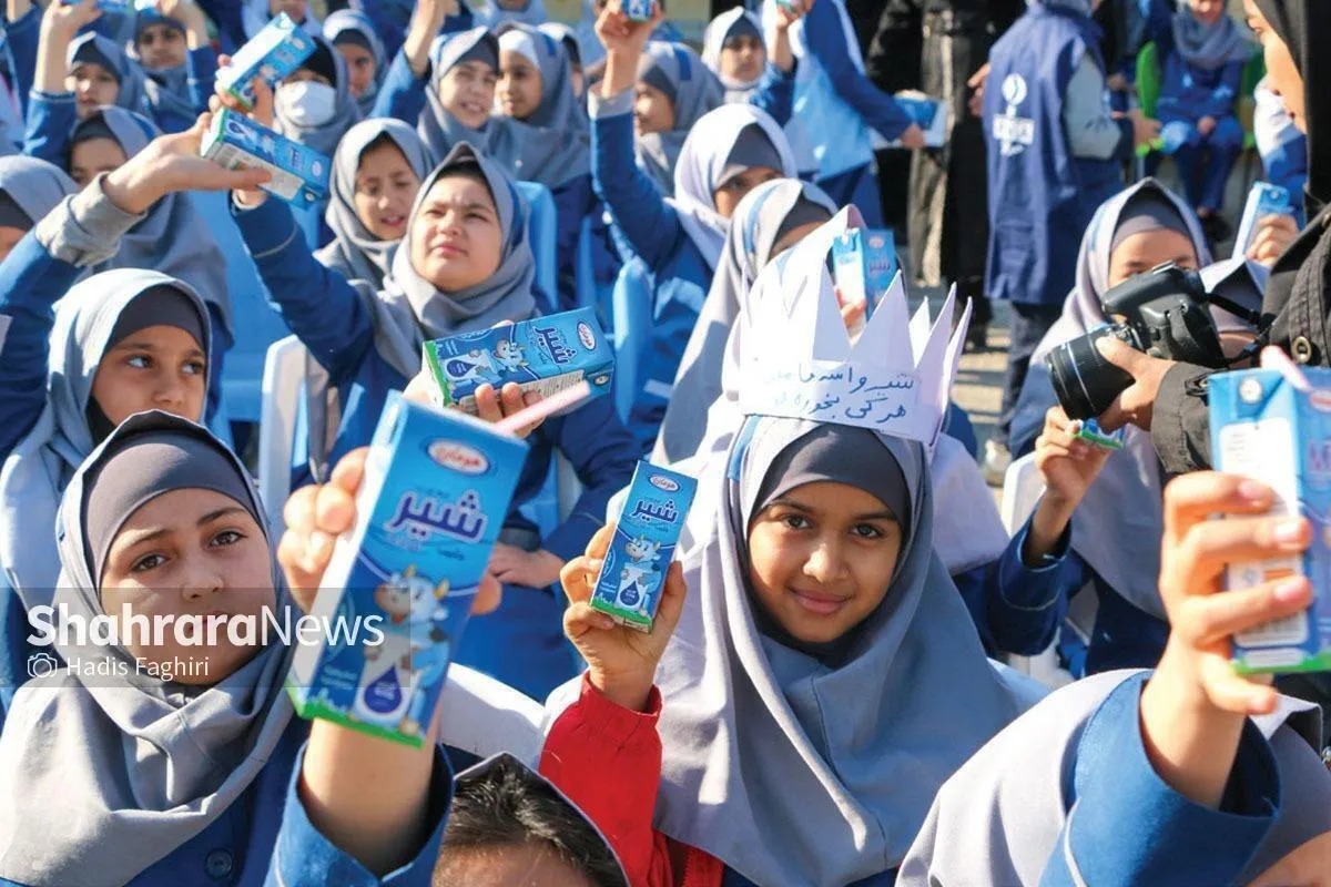 توزیع شیر مدارس در خراسان رضوی از ابتدای هفته آینده