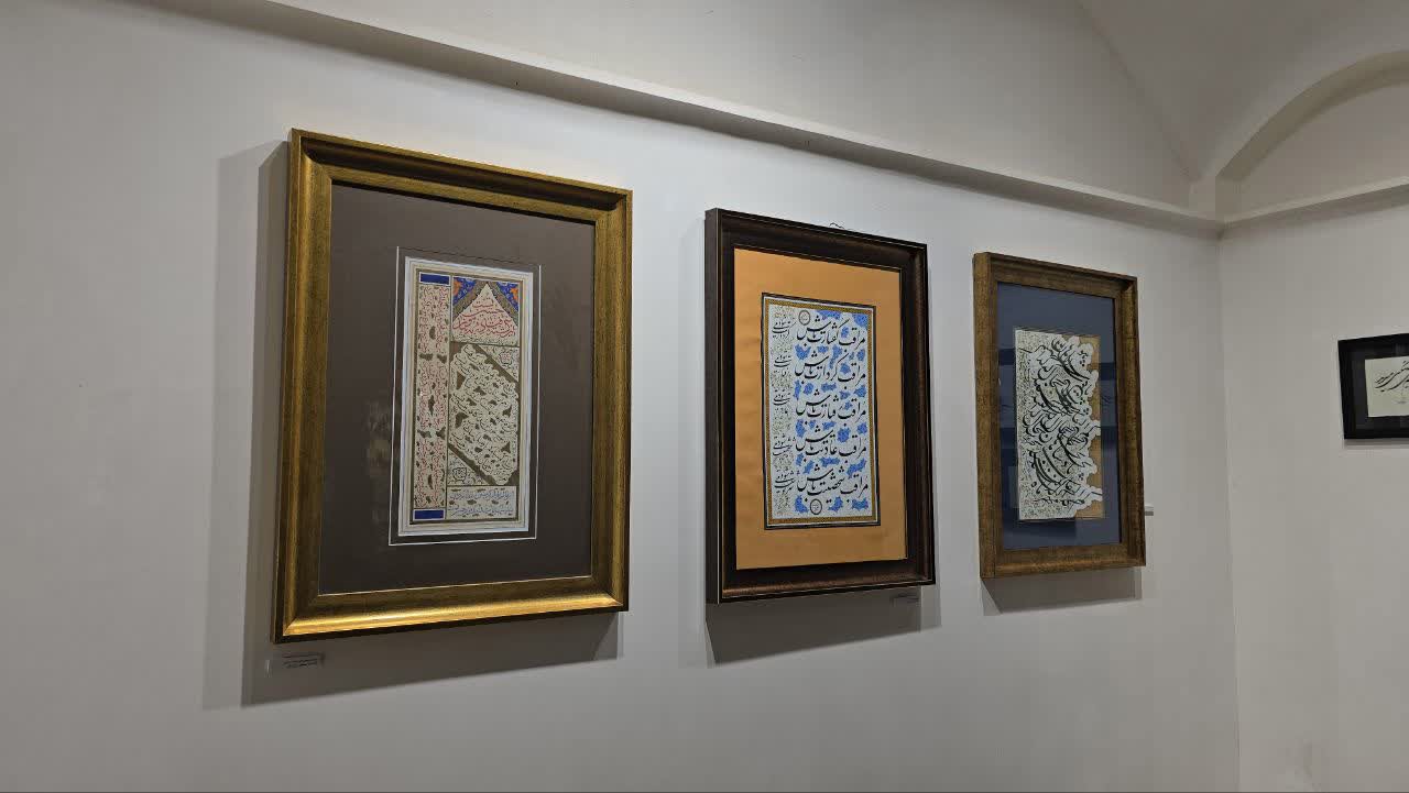 نمایش ۶۵ اثر خوشنویسی در کاشان